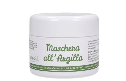 Maschera viso purificante all’Argilla Verde Antos