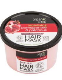maschera capelli melograno e patchouli organic shop