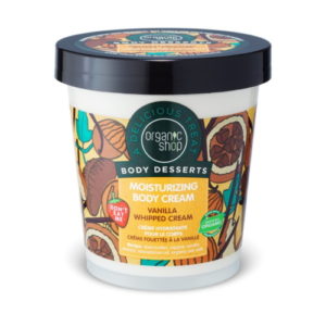 Moisturizing Body Cream Vanilla Whipped Cream Organic Shop