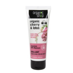 Balsamo mani e unghie giapponese con Ciliegia e Loto Organic Shop
