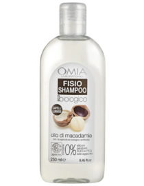 fisio shampoo con olio di macadamia omia laboratoires
