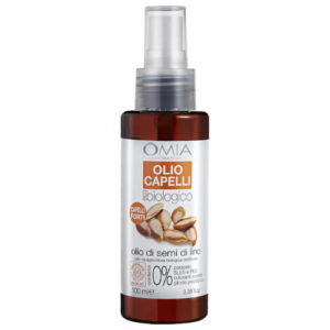Olio capelli con Olio di Semi di Lino Omia Laboratoires