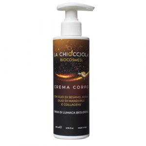 Crema corpo nutriente Bava di Lumaca La Chiocciola BioCosmesi