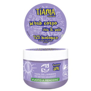 Scrub corpo profumato – Mandarino, Cocco, Mandorla, Iris