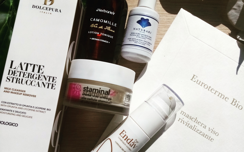 skin care routine estiva bio