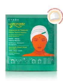 Hyalurvedic Impacco Ayurvedico In Tessuto Fortificante Methi, Maca, Hennè Neutro Gyada Cosmetics