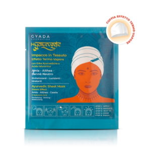 Impacco in tessuto Amla, Althea, Henné Neutro Hyalurvedic Gyada Cosmetics