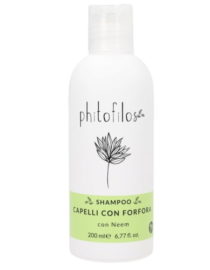 Shampoo capelli con forfora con Neem Phitofilos