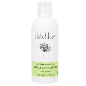 Shampoo capelli con forfora con Neem Phitofilos