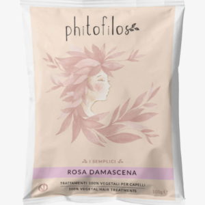 Rosa damascena in polvere per viso e corpo Phitofilos