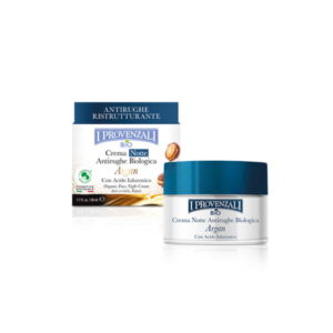 Crema viso notte antirughe biologica Argan I Provenzali