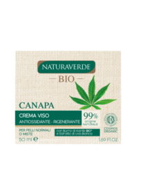 crema viso canapa naturaverde bio