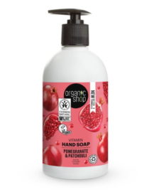 Sapone vitaminico mani Melograno & Patchouli Organic Shop