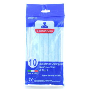 Mascherine chirurgiche monouso – 3 veli