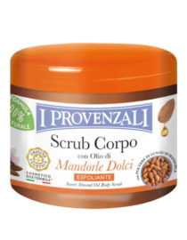 scrub corpo con olio di mandorle dolci i provenzali