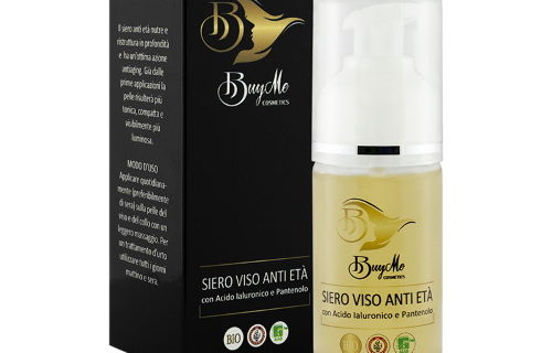 Siero viso anti età con Acido Ialuronico BuyMe Cosmetics