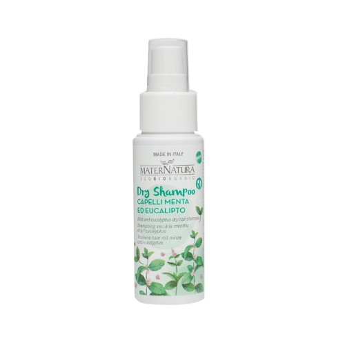 Dry Shampoo capelli Menta ed Eucalipto Maternatura