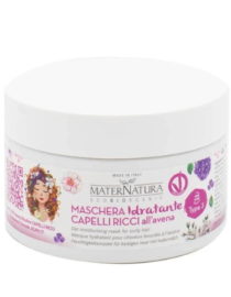 maschera idratante capelli ricci all'avena maternatura