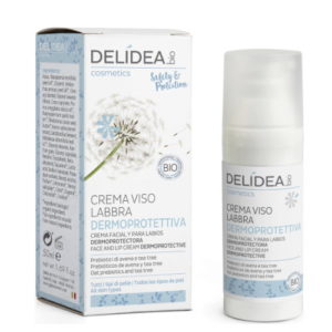 Crema viso labbra dermoprotettiva Delidea