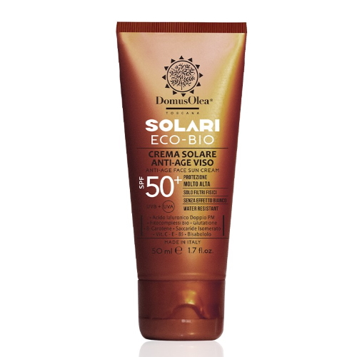Crema solare anti-age viso SPF 50+ Domus Olea Toscana