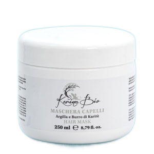 Maschera capelli Argilla e Burro di Karité Karina Bio