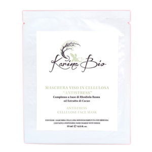 Maschera viso in cellulosa antistress Karina Bio
