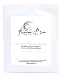 maschera viso in cellulosa karina bio