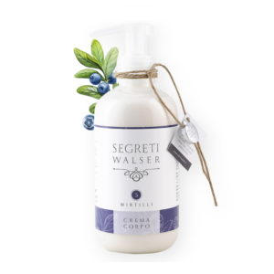Crema corpo Mirtilli Segreti Walser