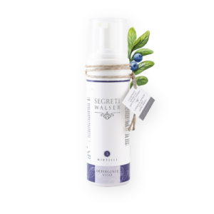Mousse detergente viso Mirtilli Segreti Walser