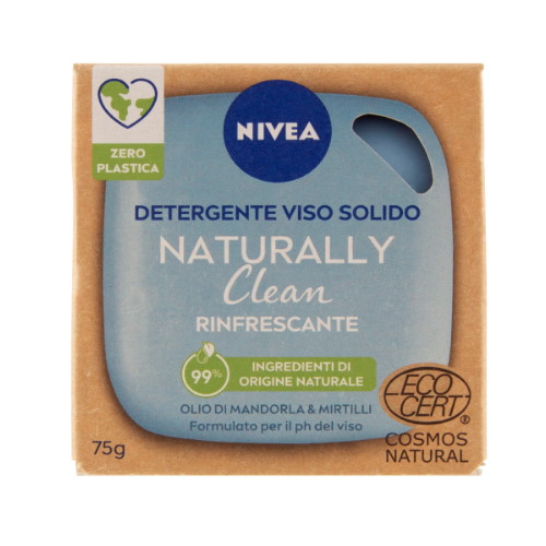 Detergente viso solido Nivea Naturally Clean – Rinfrescante