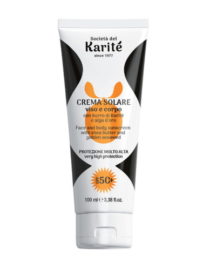 Crema solare viso e corpo SPF 50+ Società del Karitè