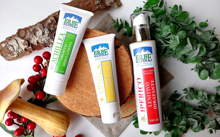 Erbe Alpine: pomate naturali e creme di montagna