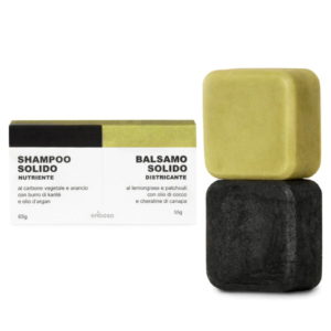 Set nutriente shampoo + balsamo Enooso