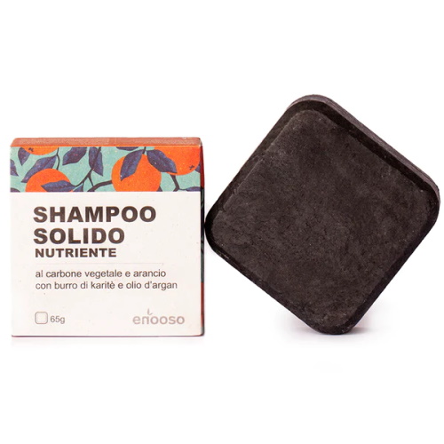 Shampoo solido purificante e nutriente Enooso