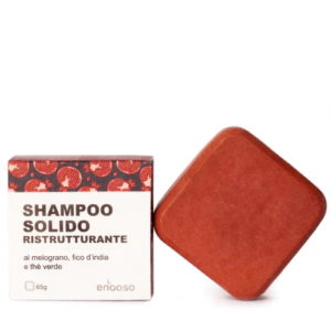 Shampoo solido ristrutturante Enooso