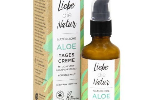 Crema idratante giorno Aloe Vera Liebe die Natur