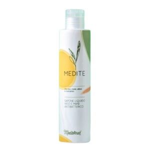 Sapone liquido viso e mani antibatterico Mediterrah