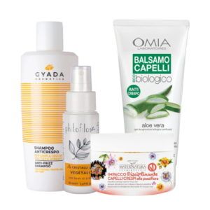 Prodotti anticrespo per capelli