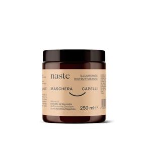 Maschera capelli ristrutturante illuminante Naste Beauty