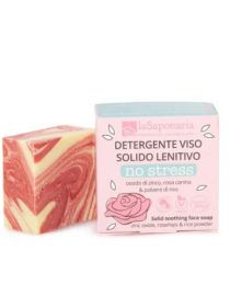Detergente viso solido lenitivo no stress La Saponaria