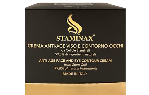 Crema anti-age viso e contorno occhi con Cellule Staminali Staminax
