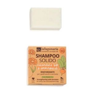 Shampoo solido rinforzante e lenitivo La Saponaria