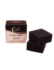 sapone solido viso punto nero chiva