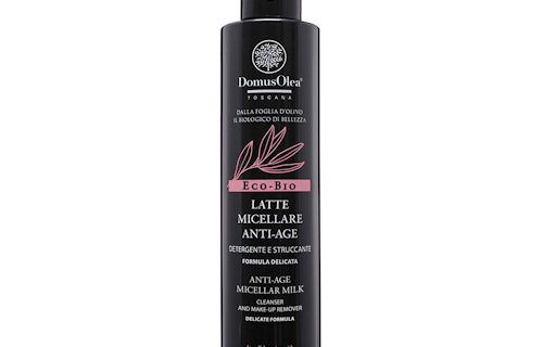 Latte micellare anti-age detergente e struccante Domus Olea Toscana