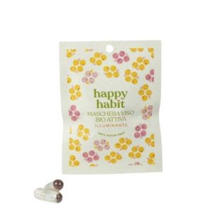 Maschera viso bio attiva illuminante Happy Habit