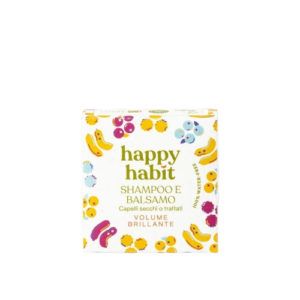 Shampoo e balsamo volume brillante happy habit